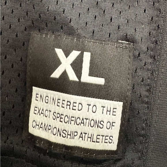 Nike Men’s Mesh Football Jersey Shirt - Size XL - Black - Picture 3 of 4